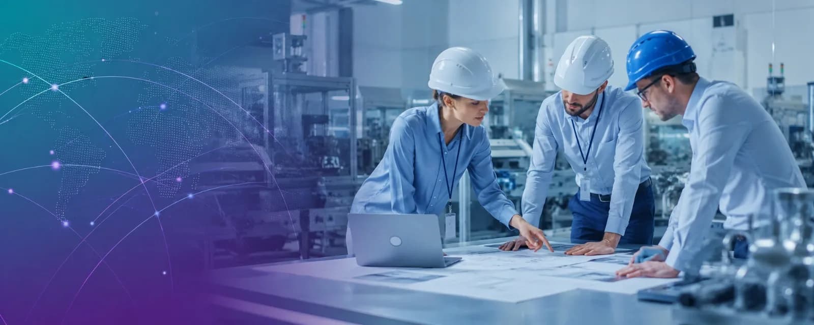 Pharmaceutical engineers reviewing equipment - BEST Innovation technical expertise