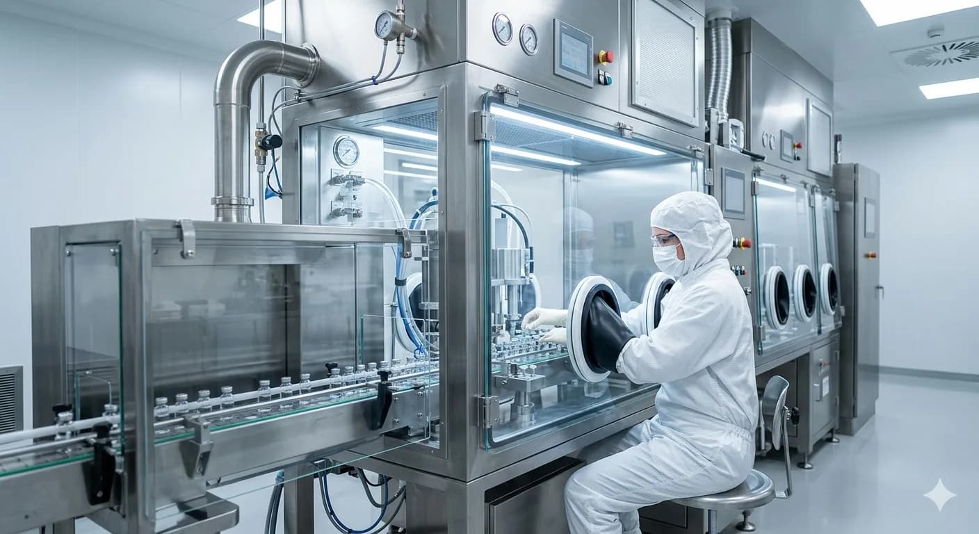 Containment system for high-potency API handling in pharmaceutical manufacturing